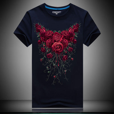 Men's short sleeved 3D T-shirt